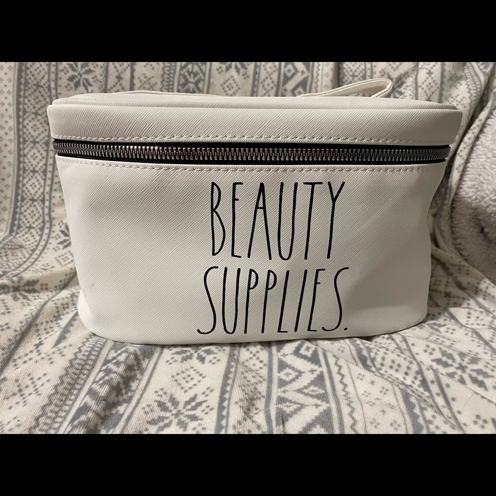 Brand new rae dunn makeup bag
